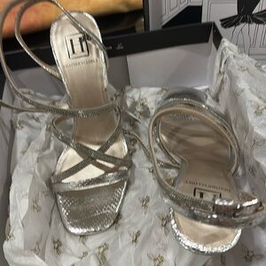 Strappy High Heel Dress Shoe